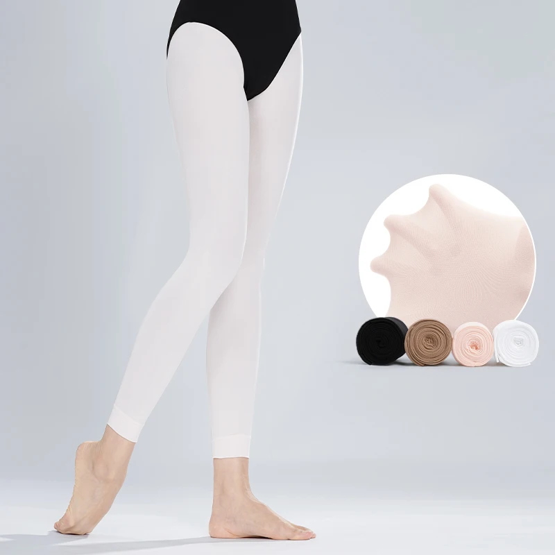 60D Ballet Tights Ninth Pants for Women Girls Ballet Pantyhose Seamless Dance Stockings Breathable Leggings