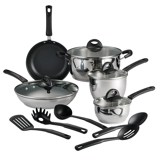 Bialetti 8-Piece Nano-Ceramic Nonstick Cookware Set 