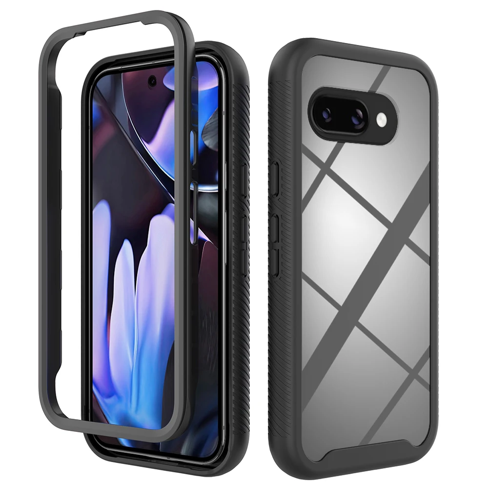 Double-Sided Drop Protection Shockproof Clear Acrylic Case