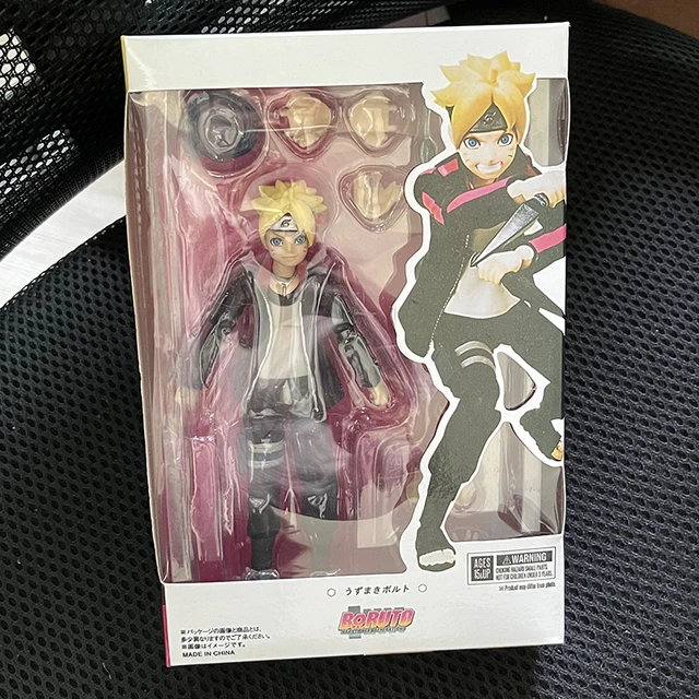 22cm Anime Naruto Próximo Gerações GK Uzumaki Boruto Ação Figura Mdoel PVC  Estátua Boneca Filho Brinquedos