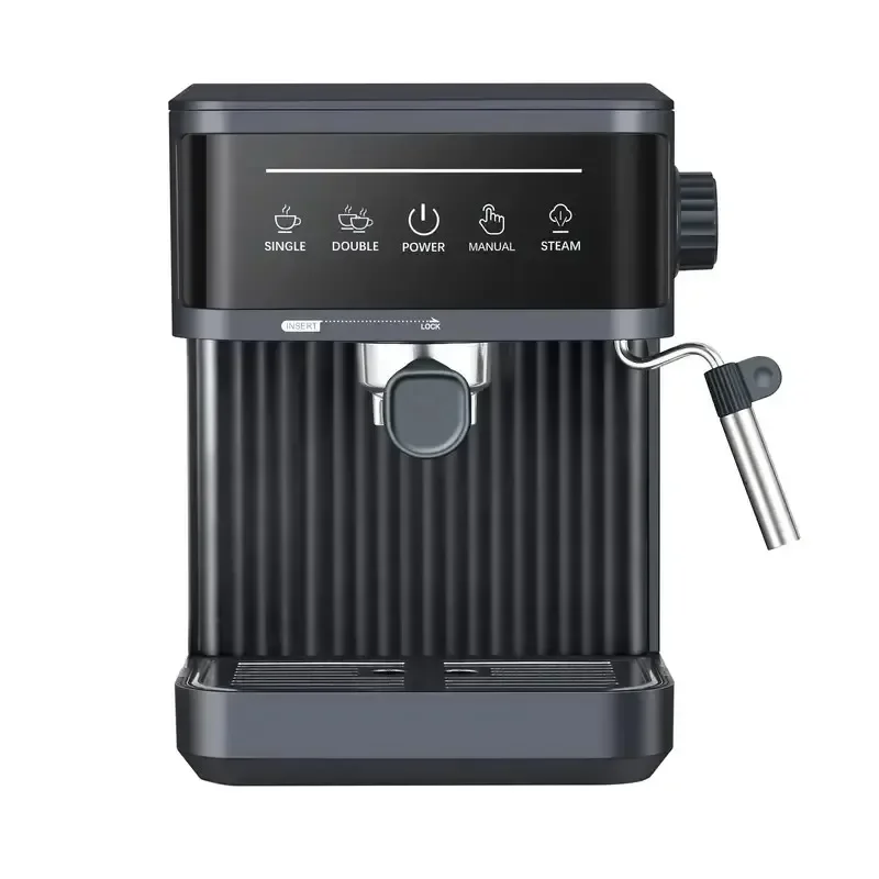 20Bar Electric Italian Coffee Machines Professional Espresso Coffee Maker Semi Automatic Milk Frother Cappuccino Latte Maker 5