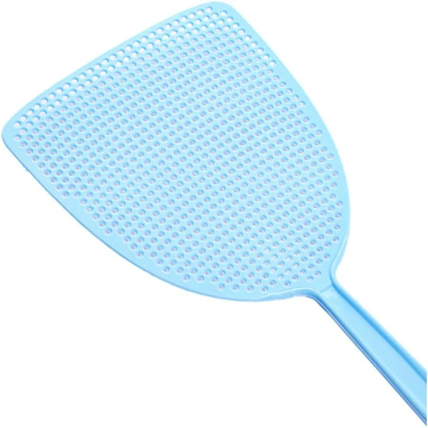 Fly Swatter, Pack Manual Fly Killer Plastic with 17'' Long Handle House Wife Helper (Multicolor)