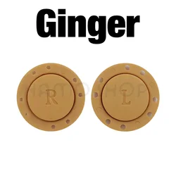 Set of 5 Pairs Invisible Magnetic Buttons for Clothing and Craft Decoration (Ginger)