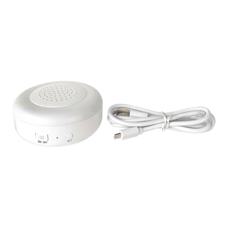 

Умный домашний шлюз Zigbee 3,0 с RGB-подсветкой, будильник, умный дом для умного дома
