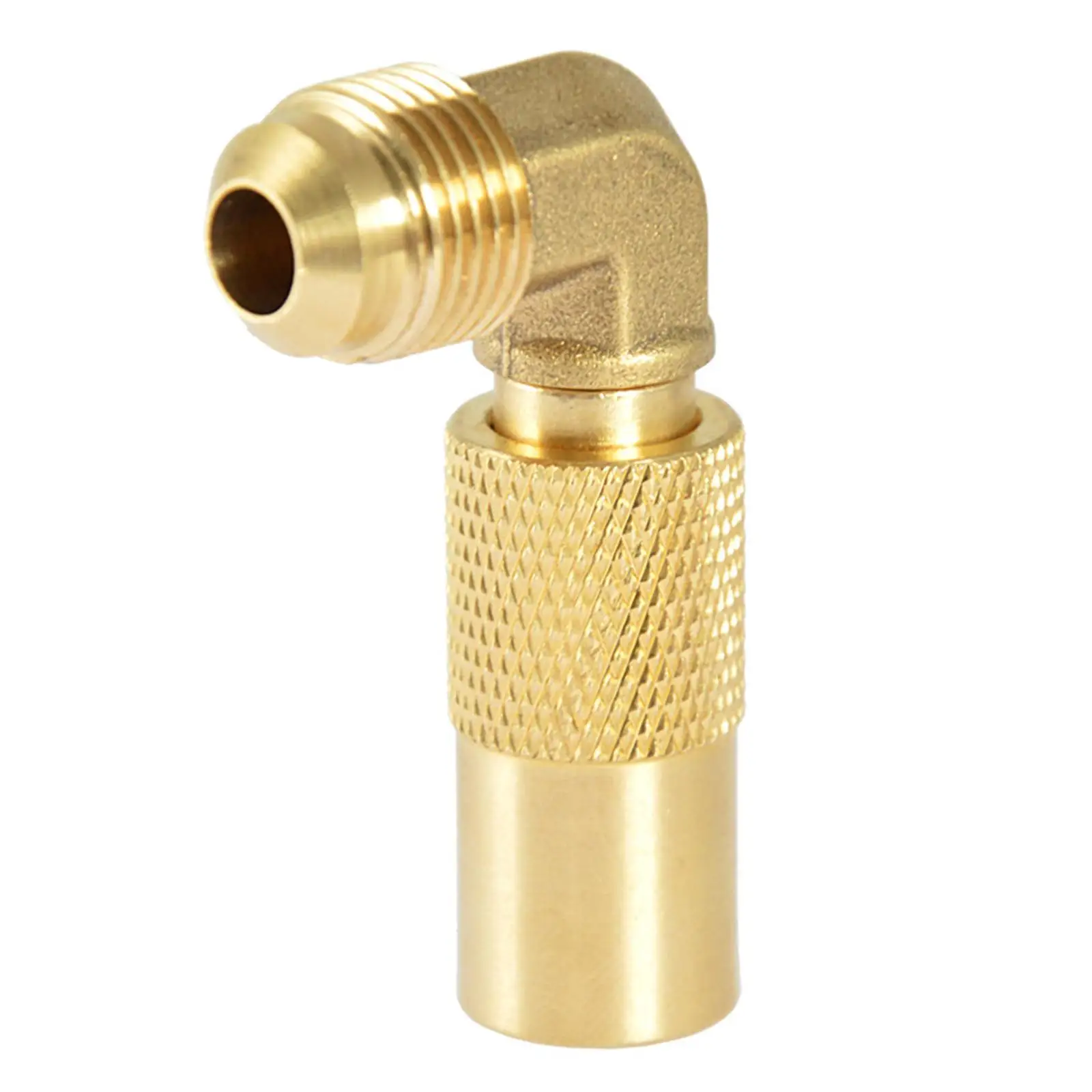 Propane Elbow Fitting Conversion Fitting Propane Gas BBQ 3/8" for Tabletop Grill 17 inch and 22 inch Adapter Replace