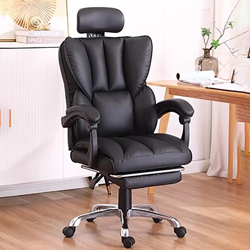 

Leather Comfy Gaming Chairs Ergonomic Pillow Folding High Back Gaming Chairs Stylish Recliner Sillas De Oficina Furnitures