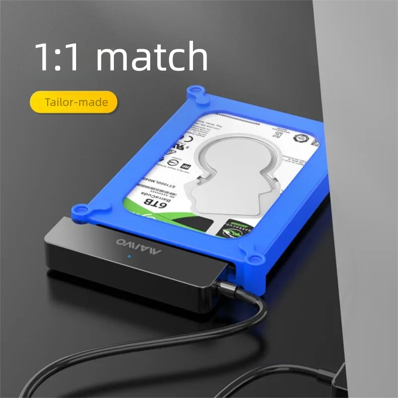 Universal Silicone Protective Cover for 2.5 & 3.5 Hard Drives - Shockproof and Durable Design