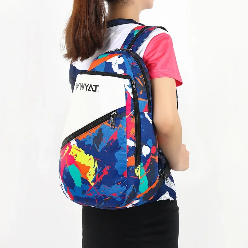 F109 Tennis bag YWYAT Badminton Bag for 2 Rackets Youth Travel Sports Shoulder Bags Men Women Children Tennis Racquet Backpack 6