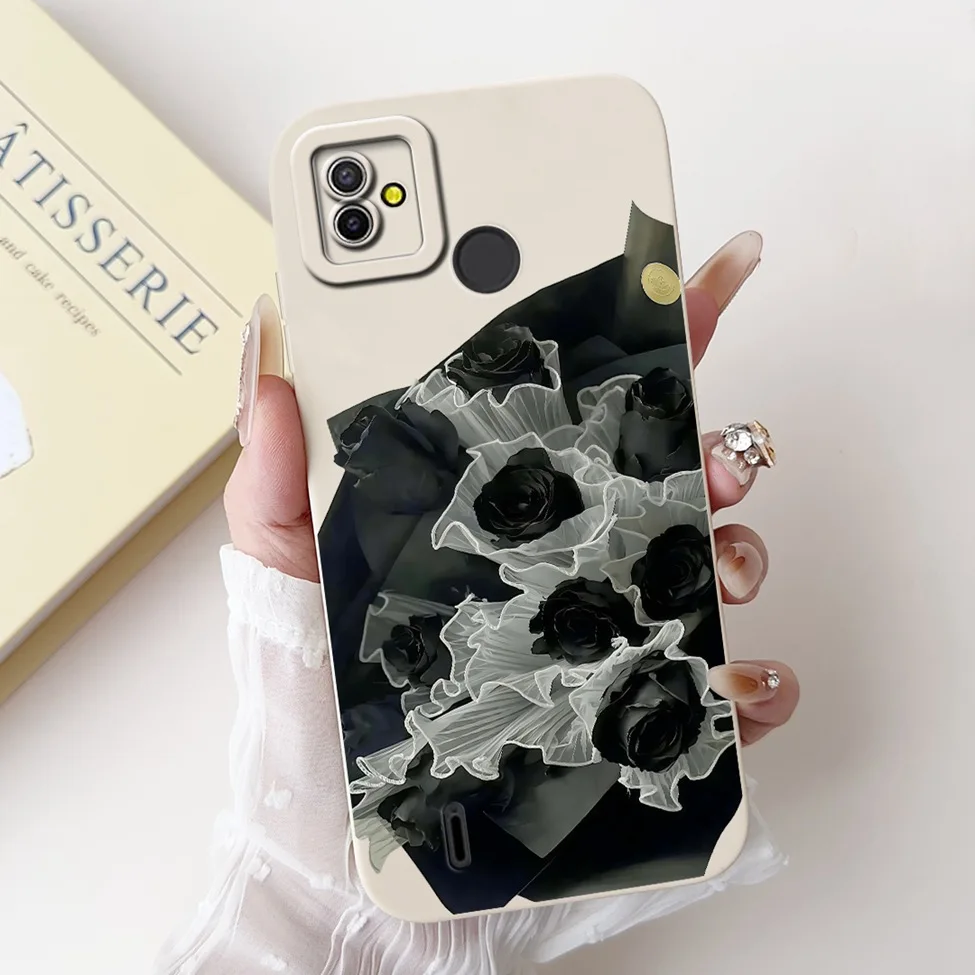 Silicone Cute Fashion Butterfly Flower Love Painted Phone Case