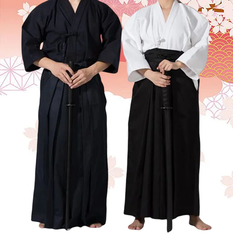 Kendo Uniforms Martial Arts Clothing Kendo Aikido Hapkido Martial Arts Keikogi And Hakama Aikido Uniforme Kung Fu Taekwondo