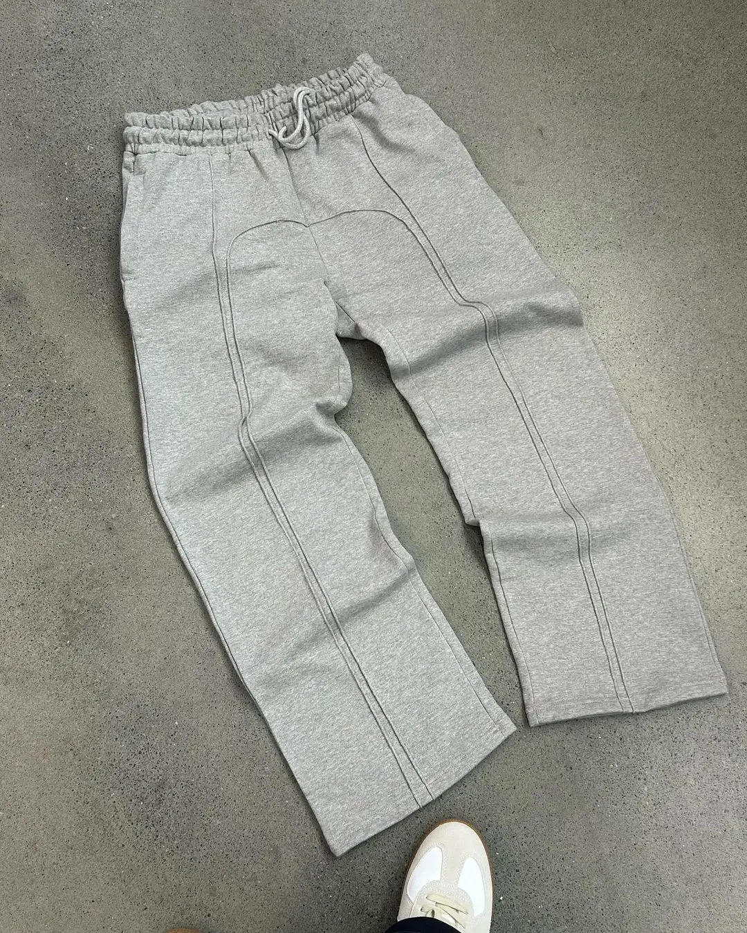 Wide Leg Pants Men's Straight Casual Pants American Harajuku Retro