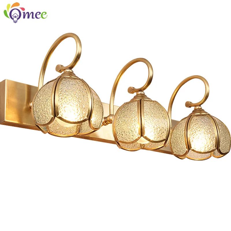 American Mirror Headlight LED Bathroom Home Lighting Modern Light Luxury Washroom Mirror Lamp Fixture Wall Lamps Hostel Lights