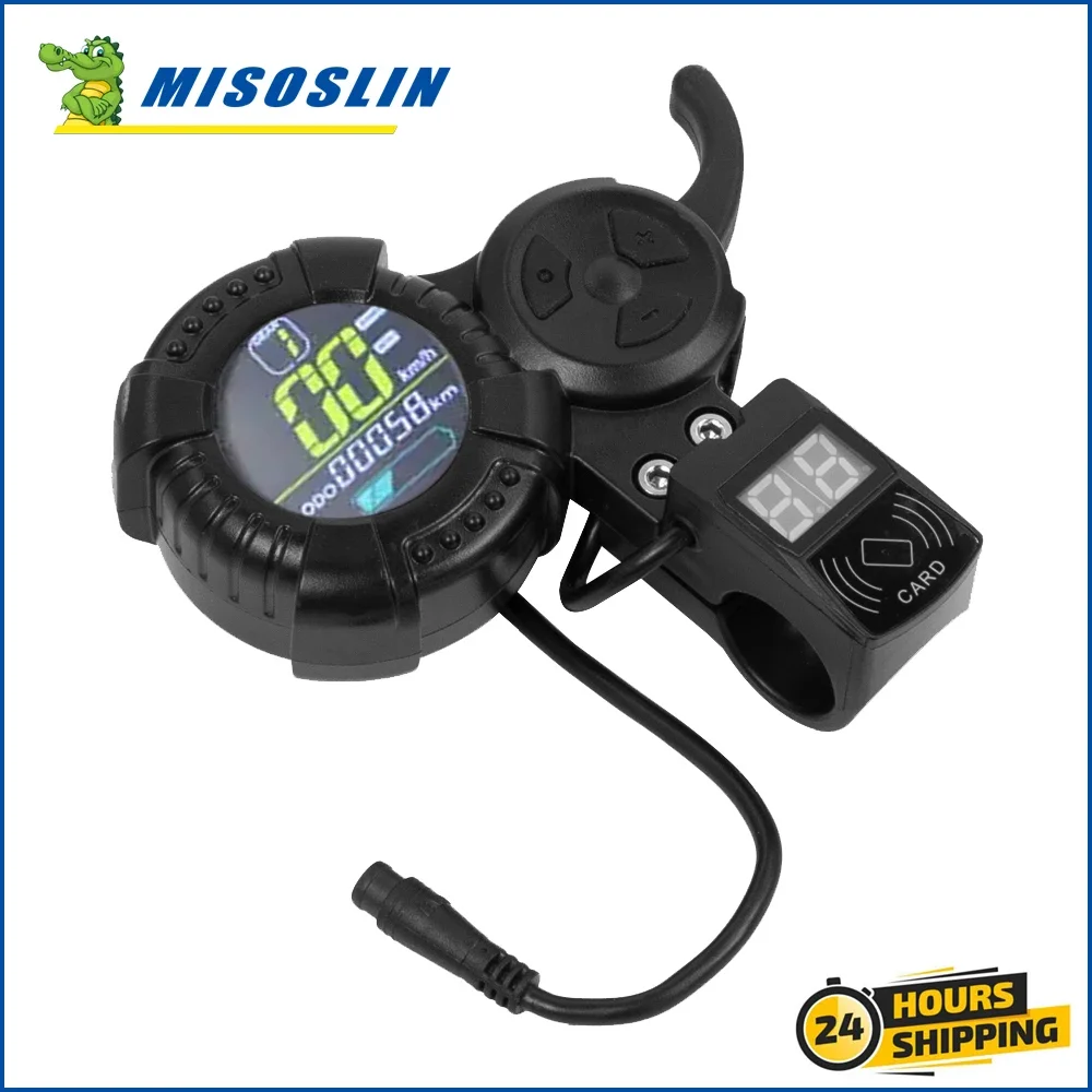 

EYE LCD Display EY3 Minimotors Speedmeter Odometer for Kaabo Mantis Wolf Warrior King Wolf X 48V-72V Electric Scooter Throttle