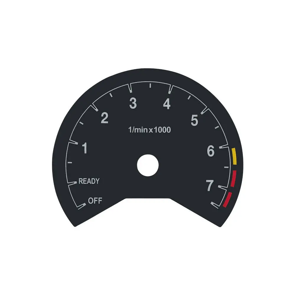 GAUGE FACE OVERLAY PLATE FOR BMW 3 4 SERIES F30 F31 F32 F33 F34 F36 3M SPEEDOMETER INSTRUMENT CLUSTER 330KM/H 260KM/H