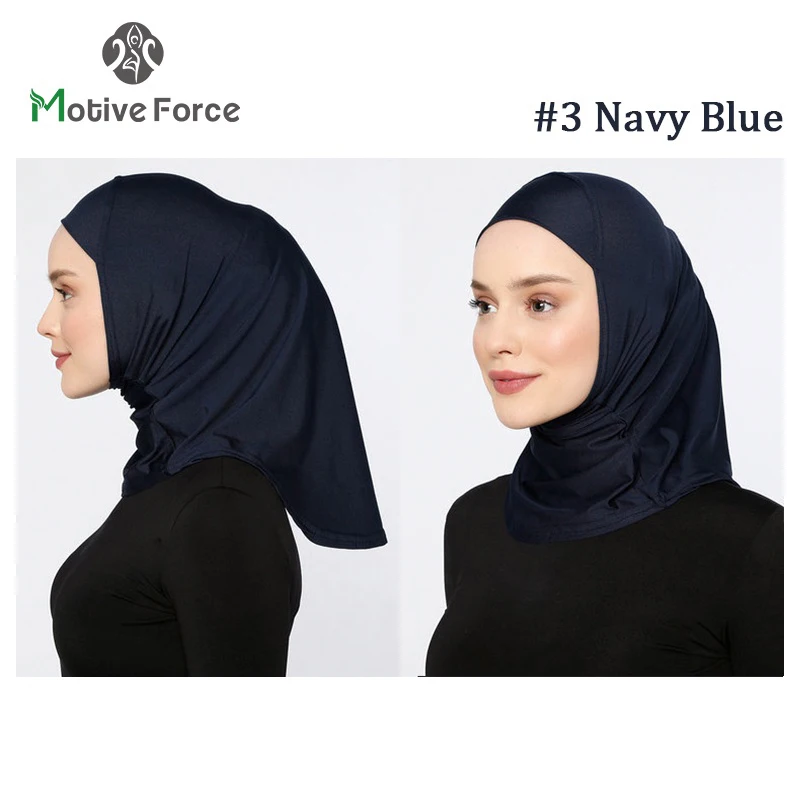 이슬람 모달 블루 스포츠 Hijab Abaya Hijabs 여성용 Abayas 저지 헤드 스카프 이슬람 드레스 여성 Turbans 인스턴트 새틴 터번