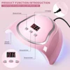Professional Nail Dryer With 18LEDS Infrared Sensor Manicure Nail UV Lamp for Curing All UV Gel Nail Polish Dryer Salon Tools 3