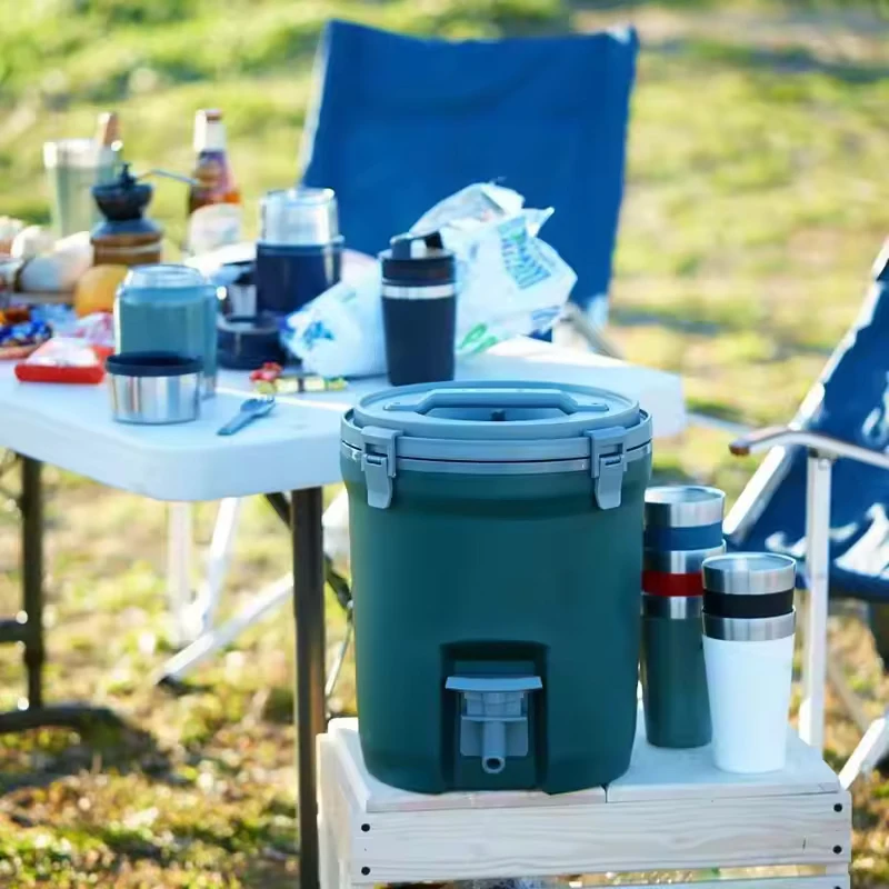 For Stanley 7.5L Stainless Steel Ice Bucket Portable Double Wall Insulated with Lid Hotel wine Champagne whiskey beer Outdoors