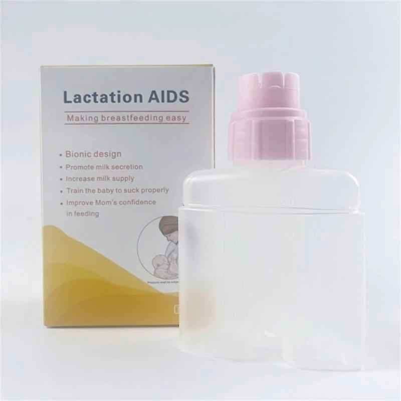 Easy to Use Baby Bottle Feeding Aid Convenient Milk Supplementer Milk Assist Y55B baby feeding accessories