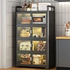 Fittings Simples Cupboards Shelf Tydy Extension Vintage Cupboards Organizer Pullout Drawers Muebles De Cocina Kitchen Furniture 1