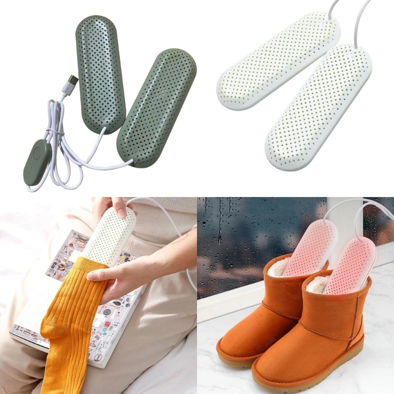 PortableUSBShoesDryerTimingDeodorizationShoeBootDryingMachine