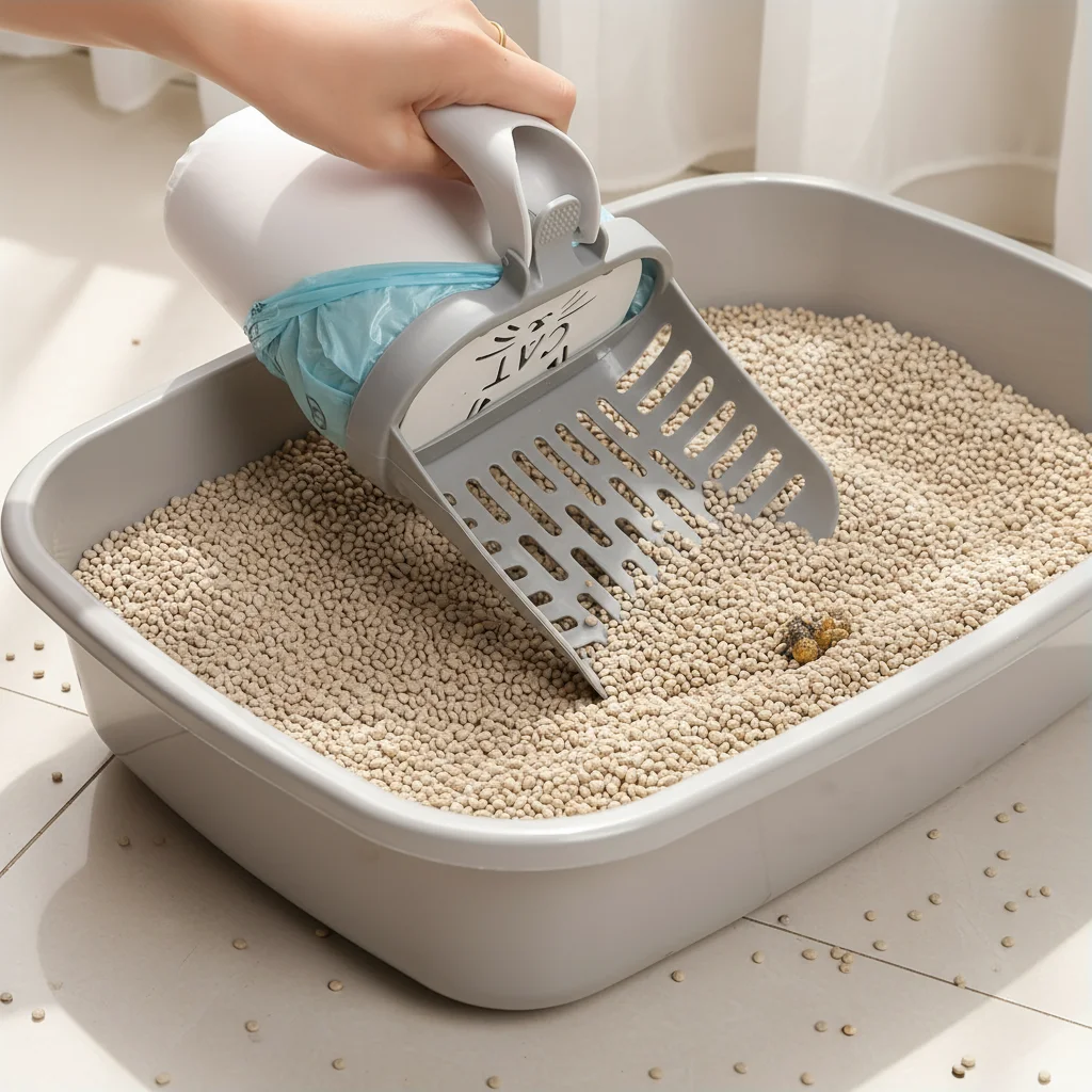 All-in-One Cat Litter Management System