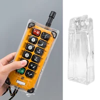 PVC Protective Cover Dust Bag For F21-E1B F23 Industrial Wireless Remote Control Dust Jacket Transparent Protective Cover 2