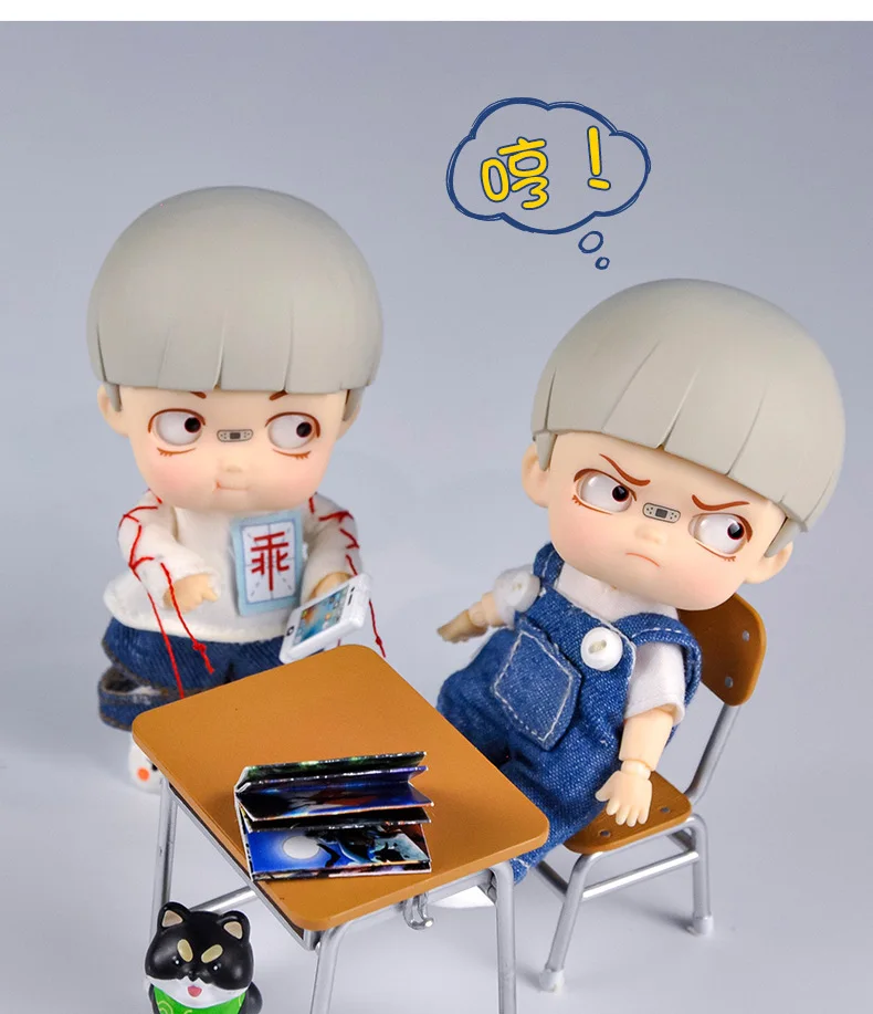 Cute YMY Whole Doll Movable Joint Doll BJD Doll Including: Doll Head Body Clothes Shoes for Obtisu11,Gsc Head Surprise Gift