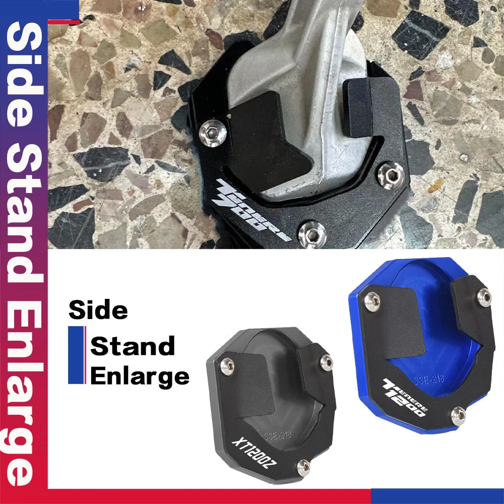 

2023 Motorcycle Side Stand Extension Foot Enlarger For Yamaha Super Tenere tenere1200 Tenere 1200 XT1200Z XR1200ZE 2014-2023