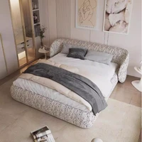 Les lits queen size offrent des cadres et des sommiers 180x200cm, parfaits pour les chambres de mariage, les dortoirs, les chambres doubles, et sont des meubles de chambre à coucher complets. 3