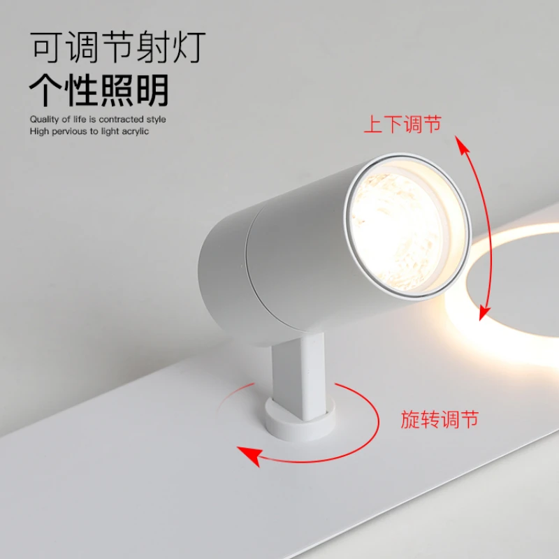 

Simple Ceiling Lamp Led Aisle Light Modern Nordic Style Living Room Lamp Creative Cloakroom Master Bedroom Lamp Balcony Lamp