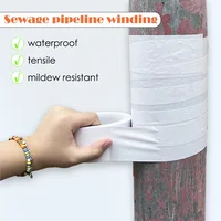 Ruban adhésif pour climatiseur 60 mm x 9 m, protection solaire pour conduit d'unité extérieure, ruban PVC imperméable, accessoire pour installation de climatisation 4