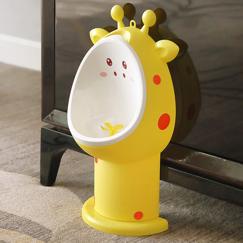Cartoon Baby Toilet Urinal Boy Wall-mounted Urinal Giraffes Shape Boy Standing Urinal Toilet Training Urinal 5