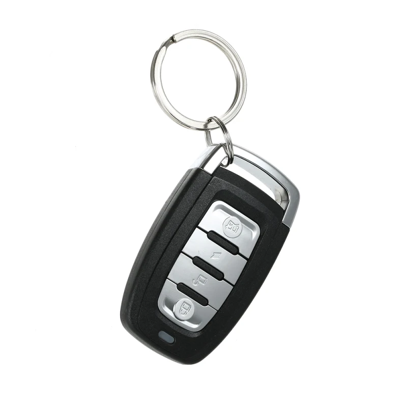 Universal Car Vehicle Security System Burglar Alarm Protection Anti-theft System 2 Remote