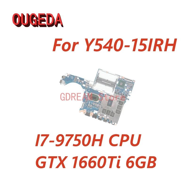 Ougeda Nm-C221 Muslimatexb Per Lenovo Legion Y545 Y7000 2019 Y540-15Irh Scheda Madre Del Computer Portatile I7-9750H Cpu Gtx 1660 6Gb