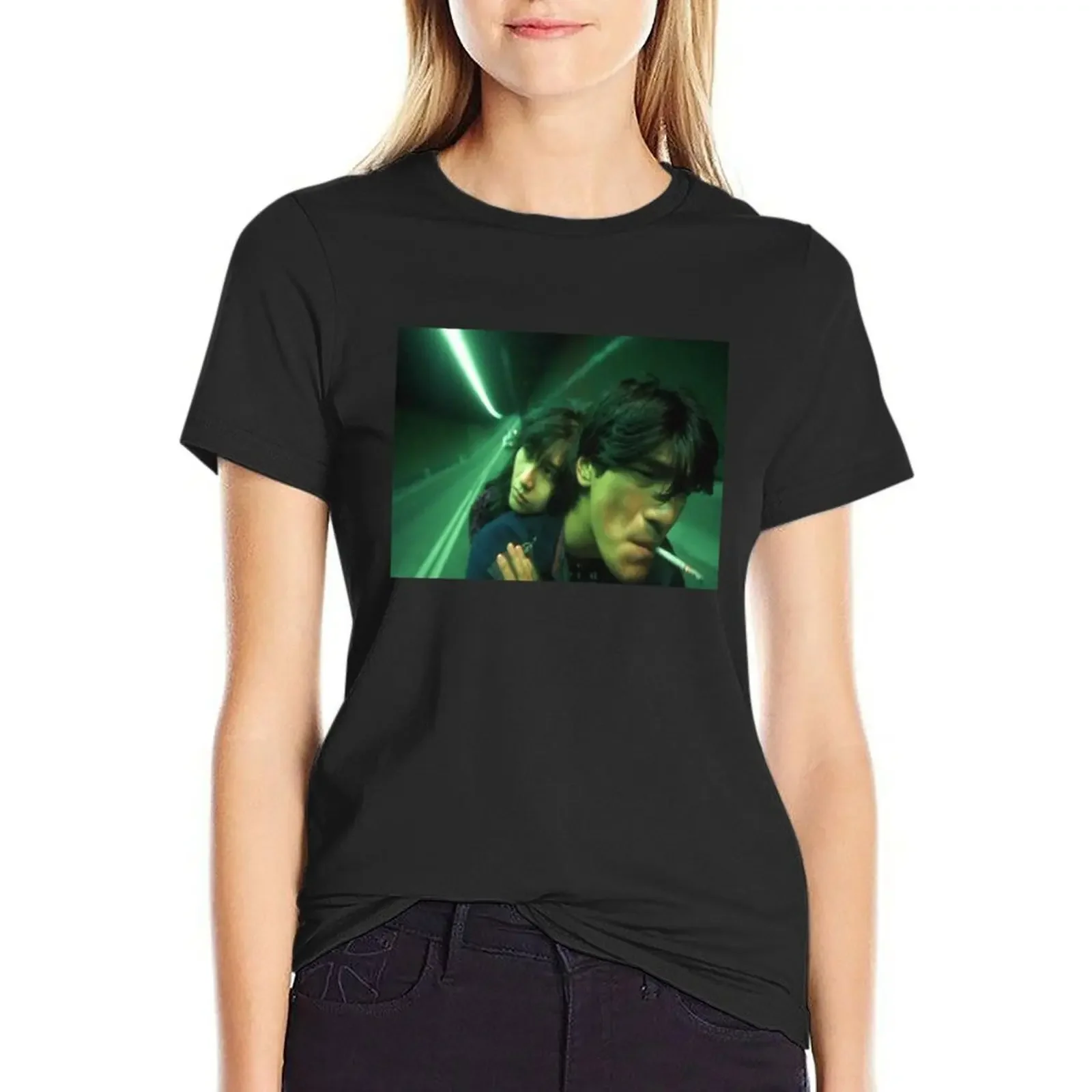 

Fallen Angels T-shirt Aesthetic clothing Blouse plus size tops woman t shirt