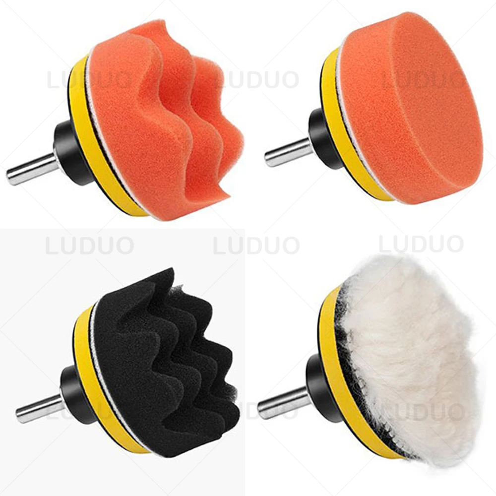 3 Inch Car Polishing Kit Polish Pad Car Polish Buffing Pad Abrasive Disc  Sponge Foam Pads Polisher For Headlight Refurbish - Paint Care - AliExpress