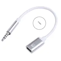 1pcs 3.5mm Male To Type-c Female Headphone Aux Cable Converter Type-C To 3.5mm Jack Converter Earphone Audio Adapter Cable 6
