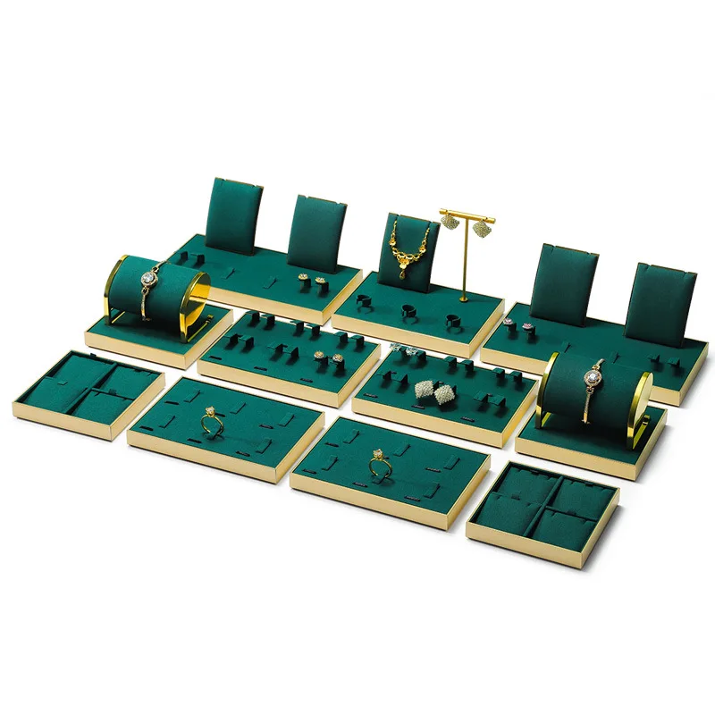 

Factory direct supply jewelry store jewelry display stand ring necklace earrings bracelet storage props counter decoration set