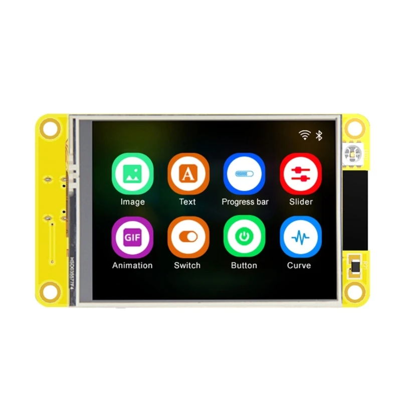 E5BA ESP32 Arduino LVGL WIFI  Bluetooth   2.4 240x320 Ʈ ÷ ȭ 2.4 ġ LCD TFT  뷮 