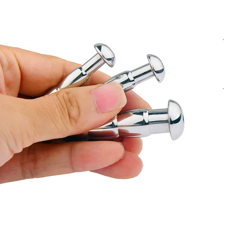 Male Urethral Sound Toys Stainless Steel Penis Plug Stretching Chastity Urethral Catheter Dilators Sex Toys For Men silicone urethral dilator urethral dilator