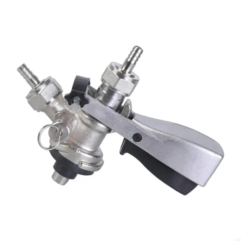 Stainless Steels Beer Kegs Coupler Draft Beer Kegs Coupler Dispenser Easy to Use