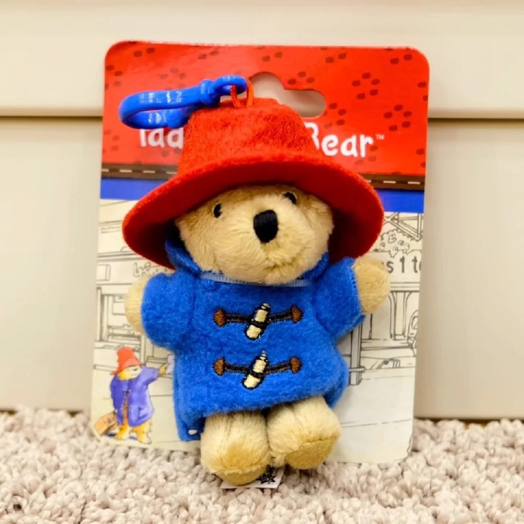 Poupées en peluche ours Paddington Kawaii, jouets en peluche de haute qualité, cadeau doux pour enfants, anniversaire ou noël, 10CM - AliExpress