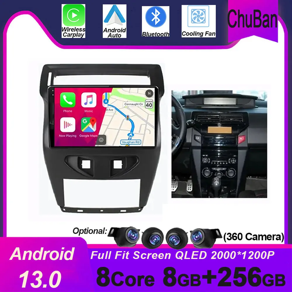 

Android 13 Car Radio For Citroen C4 C-Triomphe C-QUATRE 2012 - 2016 Multimedia Video Player GPS Navigation Bluetooth Audio Parts