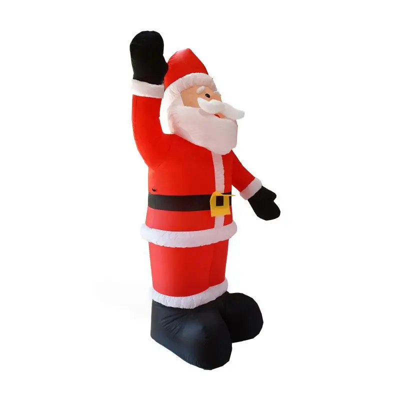 

1Pc Christmas Inflatable Doll Decoration Home Courtyard Garden 2.4M Cute Santa Claus Shape Ornaments Children Creative Toys