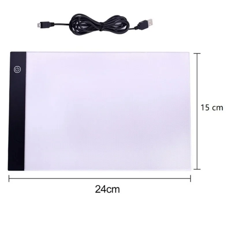 LED Photocopying Table Drawing Board Children Light Transmitting Copying Table Brightness Adjustable Night Light Notepad 5