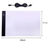 LED Photocopying Table Drawing Board Children Light Transmitting Copying Table Brightness Adjustable Night Light Notepad 5