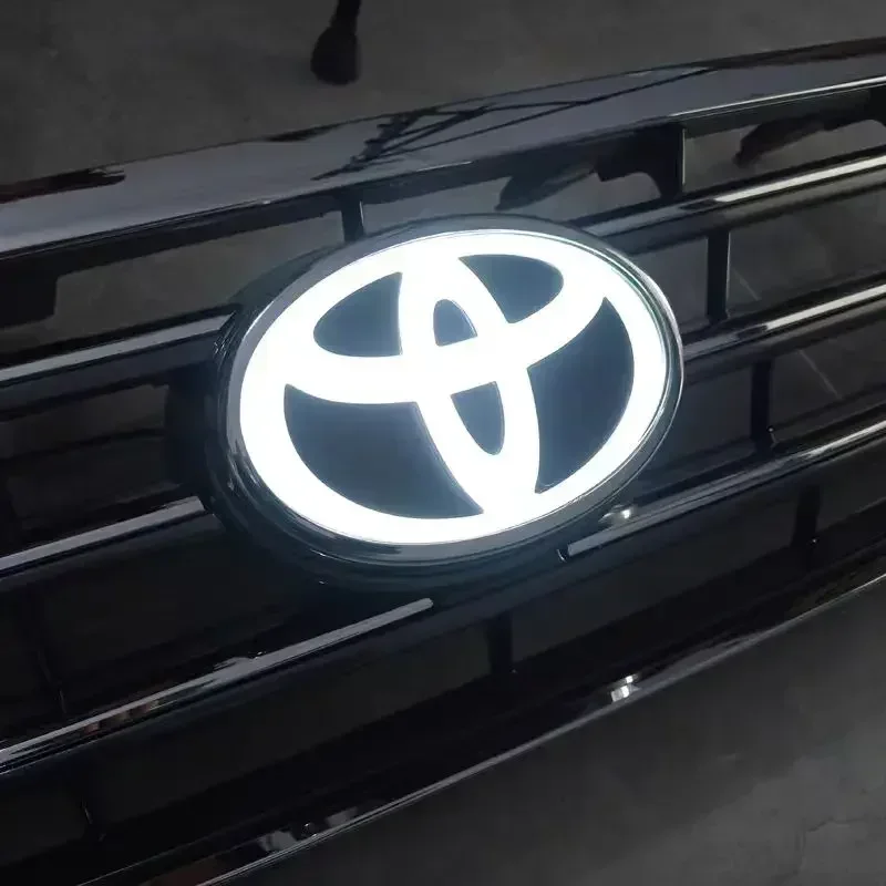 190mm LED Dynamic Luminous Emblem For Toyota Land Cruiser