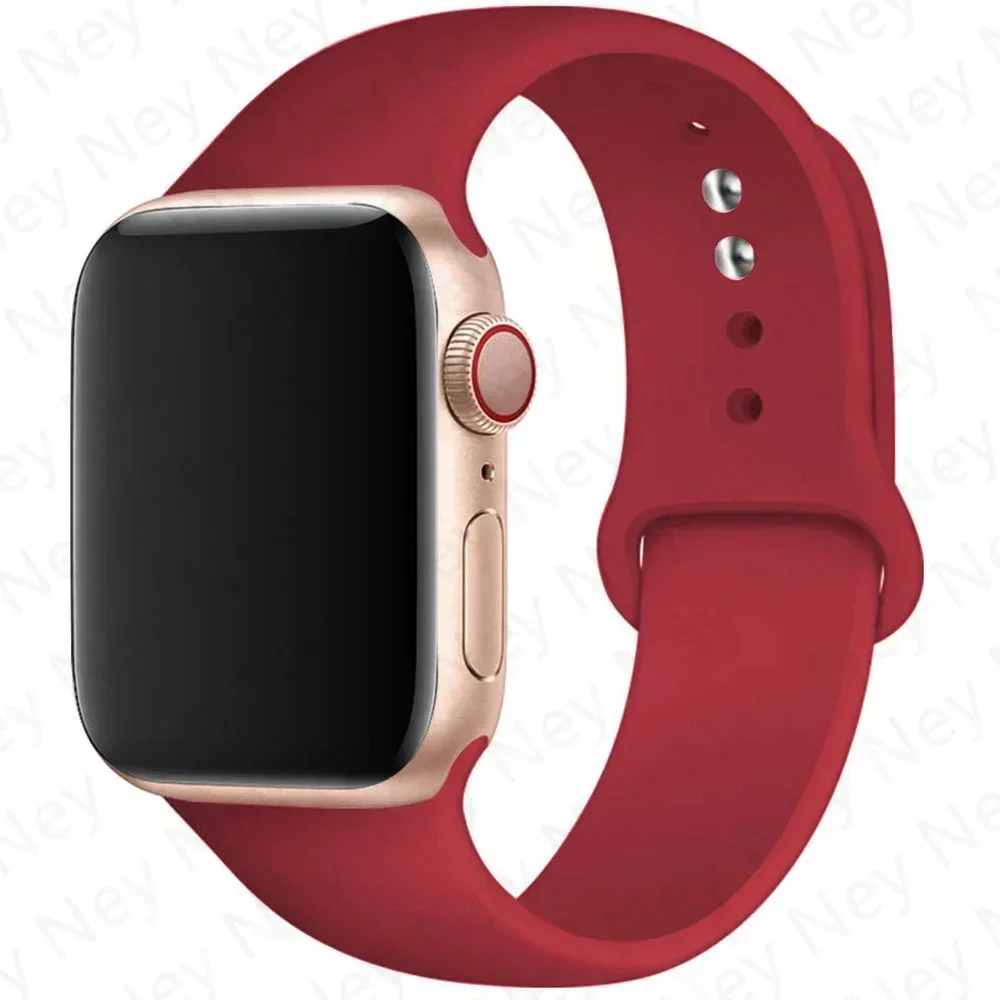 Premium Sport Soft Silicone Watch Band - Durable Rubber Strap