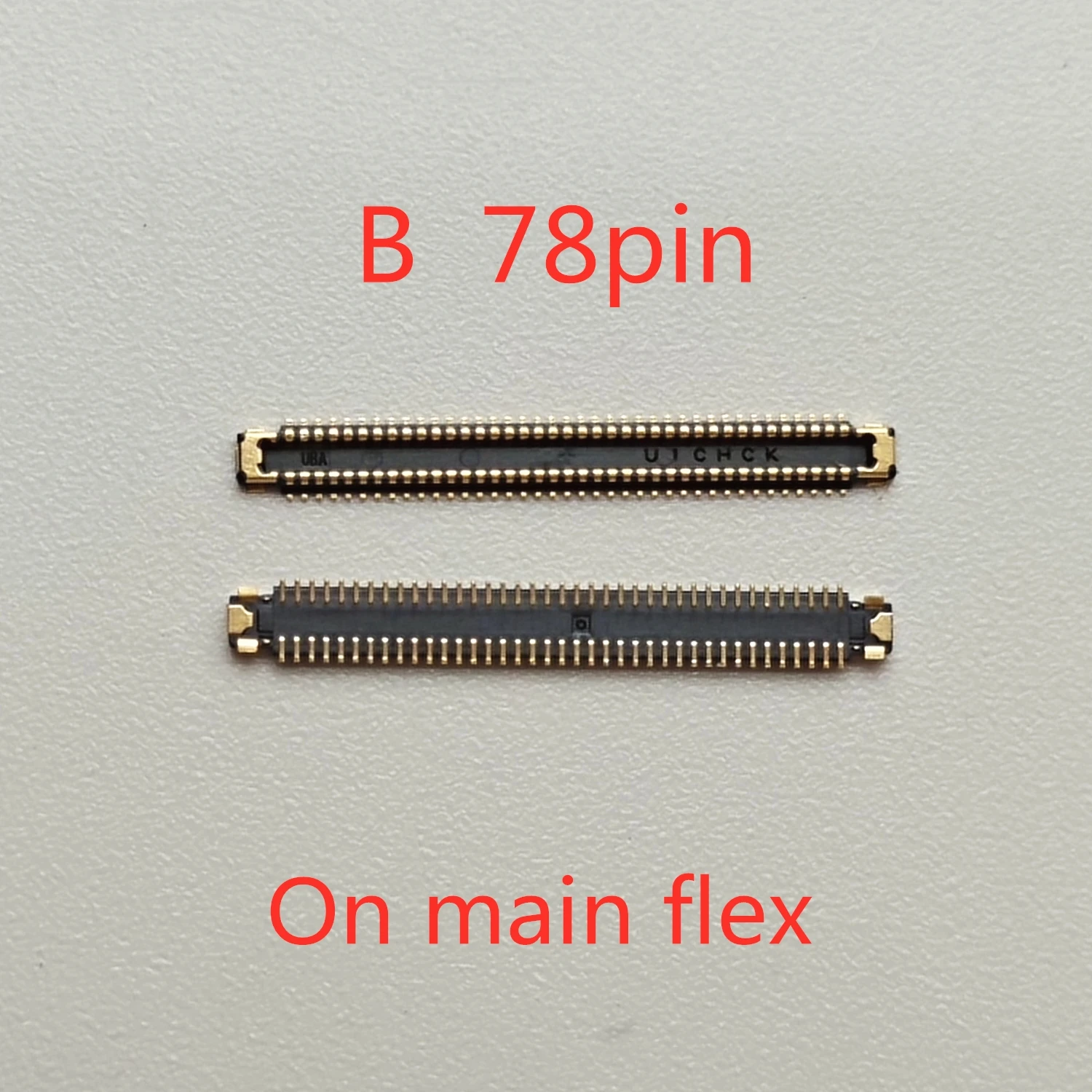 2-10pcs LCD Display Screen Flex FPC Connector For Samsung Galaxy A52 A72 A525 A526 A725 A725F A52 A526F Plug On Board 40 78 pin