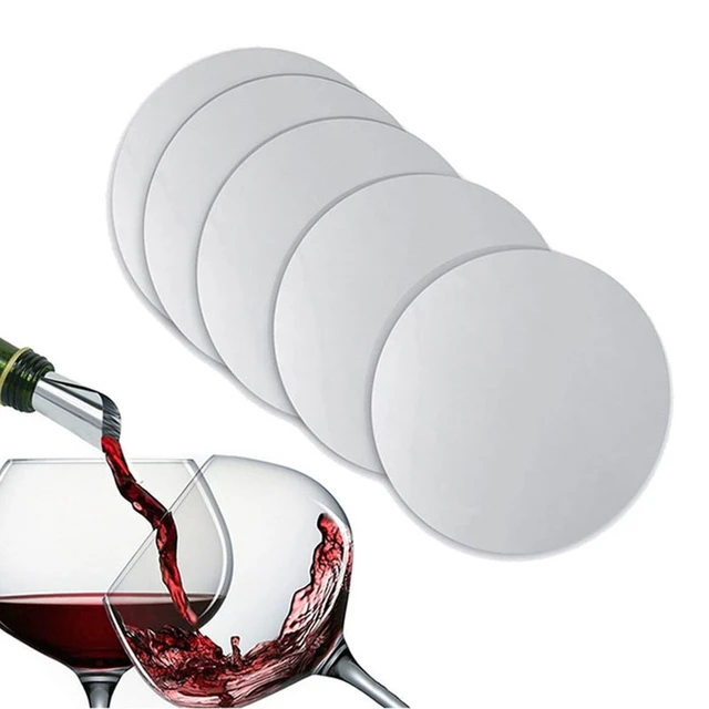 Aluminum Foil Wine Pourer Drop Stop Red Wine Pourer Disc Disks